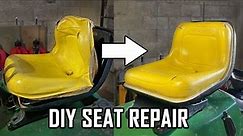 How to Repair a Mower Seat for FREE!