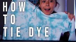 How to tie dye a hoodie!
