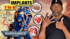 Surgeon Reacts to Space Marine Creation Process - 1 of 5 | 19 Organ Implants (Astartes Organs 1 - 6)