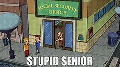 Stupid senior citizens.