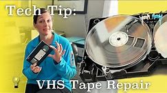 How to Repair a VHS Tape