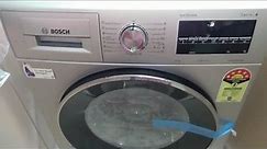 Bosch 8kg Front load Washing Machine Unboxing and Demo