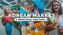 Korean Market in Observatory, Cape Town.