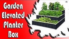 Best KING BIRD Galvanized Steel Metal Patio Garden Elevated Planter Box for Growing Vegetables Flowe