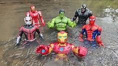 AVENGERS Superhero Toys, Spider-Man Action Figure, Hulk, Iron Man, Venom, Ant-Man, Thor, Thanos
