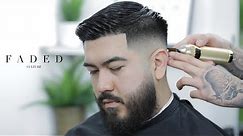 COMB OVER WITH SKIN FADE TUTORIAL / HOW TO / STEP BY STEP