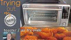 Trying out my new toaster, air fryer! Mom of 5 reviews the Comfee Air Fry Toaster Oven