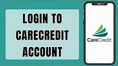 CareCredit Login (2023) | How To Sign In To Care Credit Card Account