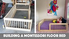 Building a Montessori Floor Bed