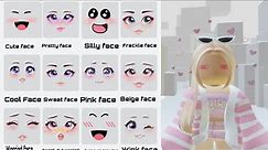 how to make a Roblox face