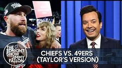 Jimmy Fallon Pokes Fun at Taylor Swift Mania in Super Bowl Coverage