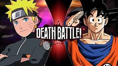 Naruto vs Goku | DEATH BATTLE!