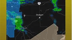 Here is a short reel of the current radar of storms making their way through Southeast Arkansas on Saturday July 15th 2023 #arwx #weather | South Ark Weather & News