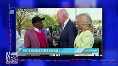 Stephen Colbert pokes fun at Biden's awkward claim he will be 'pushing' Easter eggs out