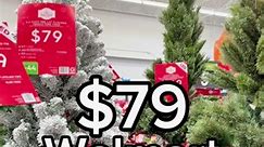 Gorgeous flocked $79 6.5” Christmas Tree at Walmart!! #walmartfinds #walmart #walmartstyle #walmarthome #walmartdeals #christmastreedecorating #christmastreedecor #walmartholiday #WalmartBargains | walmartbargains