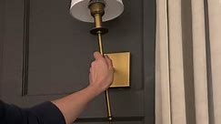 Paint the cord instesd of cutting jt! #bedroom #hack #sconces #lightinghack #stopdoingthis