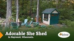 She Shed | STUNNING Amish Garden Shed [6'x8' Backyard Retreat!]