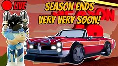 🔴LIVE Roblox Jailbreak Live Stream... ⚠️SEASON 18 ENDS SOON⚠️COME JOIN ME NOW