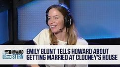Emily Blunt Got Married at George Clooney’s Italian Villa (2015)