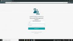 Document Management and Tracking System (Web-based) DEMO