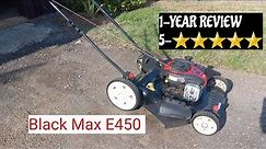 Black Max Push Mower. 1 - Year Review.