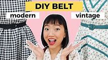 DIY Belt Ideas: How to Make Your Own Belts from Fabric, Leather, and More