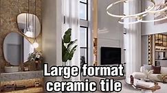 large format ceramic tile 👷🏼✅️ #ideas www.mosaicandtiledepot.com #home #new #style #remodeling #floor #deco #viralvideos #fyp #reels | Mosaic & Tile Depot