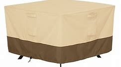Classic Accessories Veranda Water-Resistant 60 Inch Square Patio Table Cover - Bed Bath & Beyond - 18612024