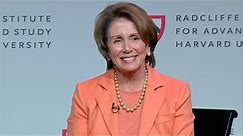 A Conversation with House Democratic Leader Nancy Pelosi || Radcliffe Institute