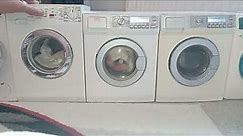 AEG toy washing machines Wash race