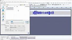 How to Export Audio From Audacity on PC