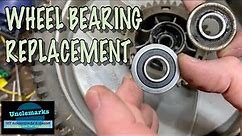 How to change wheel bearing on push lawn mower (EP 192)