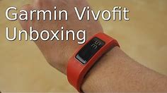 Garmin Vivofit Fitness Band Unboxing, Setup and Hands On