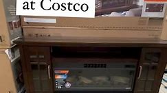 Need a fireplace? #costco #costcoguide #furniture #homedecor
