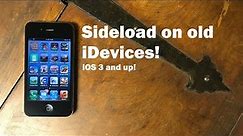 How to sideload apps/IPA files on old iOS Devices (iOS 3 and up!) (Windows)