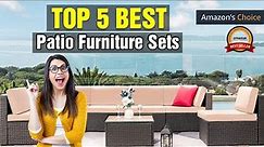 Top 5 Best Patio Furniture Set 2024 Reviews Buyer Guide ✅