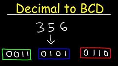 Decimal to BCD
