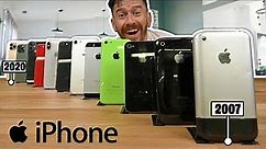 Unboxing EVERY iPhone!! (iPhone 2g - iPhone 11 Pro Max)