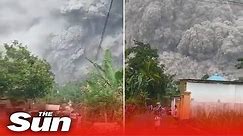 Thousands flee as Indonesia's volcano Mt Semeru erupts