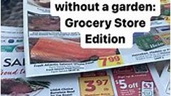 Use the grocery store ads to your advantage. Even without a garden or homestead, you can find affordable ways to use preserving to stock your pantry and freezer shelves. #nogardennoproblem #foodstorage #everybitcountschallenge #canningandpreserving #feedyourfamily #stockyourpantry #stockedonpurpose #prepping #foodsecurity | Sort of a Homestead