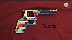 Lego gun revolver tutorials