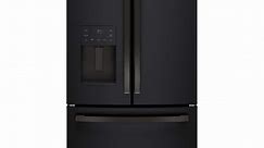 GE 25.6 cu. ft. French-Door Refrigerator in Black Slate, Fingerprint Resistant and ENERGY STAR GFE26JEMDS