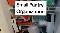 Small Pantry Organization #Pantry #organization #declutter #cleaningmotivation #bornunicorn | Born Unicorn