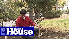 How to Build a Stone Planter | This Old House