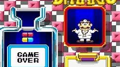 Evolution of Dr. Mario GAME OVER screens