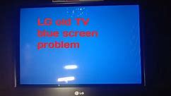 #LG Old Tv No signal blue screen problem#
