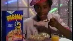 Pac-Man Cereal 1985 Commercial Ms. Pac-Man Marshmallows