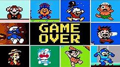 NES Games GAME OVER Screens [Vol.2]