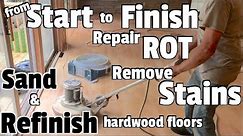 Hardwood Floors-Repair, Refinish, and Restore - DIY Home renovation
