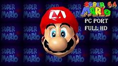 Super Mario 64 PC Port HD Full Game Walkthrough 1080p 60fps